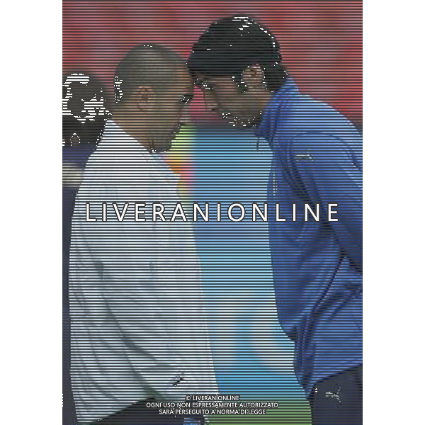 Zurigo (CH) 12-06-2008 Campionati europei EURO2008 Allenamento pre partita italia nella foto gianluigi buffon e fabio cannavaro ph marco luzzani/ag aldo liverani s.a.s.