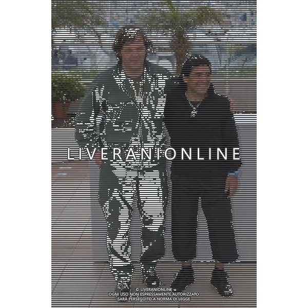 CANNES 2008 NELLA FOTO EMIR KUSTURICA DIEGO ARMANDO MARADONA AG ALDO LIVERANI