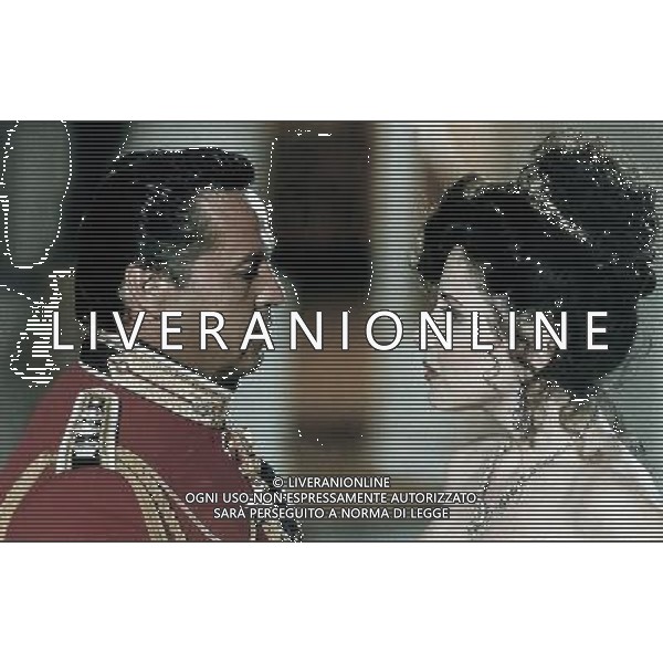 FILM\'ROBA DA RICCHI\' NELLA FOTO FRANCESCA DELLERA-RENATO POZZETTO AG ALDO LIVERANI