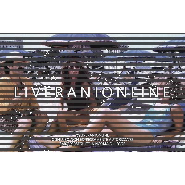 FILM\'RIMINI-RIMINI\' NELLA FOTO PIER LUIGI SAMMARCHI-ELEONORA BRIGLIADORI-MONICA SCATTINI AG ALDO LIVERANI