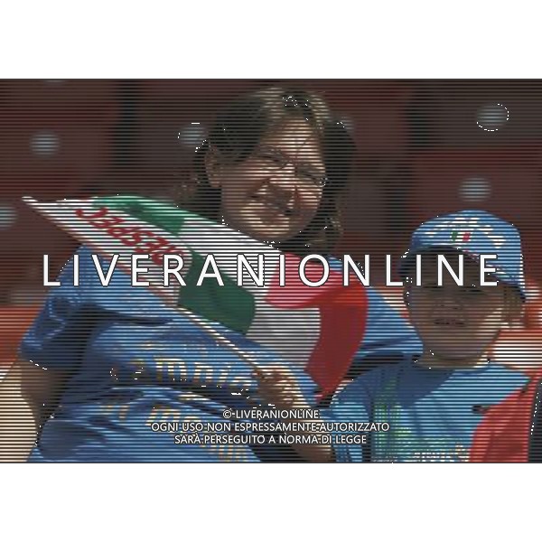 Italia - Romania 13/06/2008 Europei Zurigo nella foto tifosi italiani ph luzzani/Ag. Aldo Liverani Sas