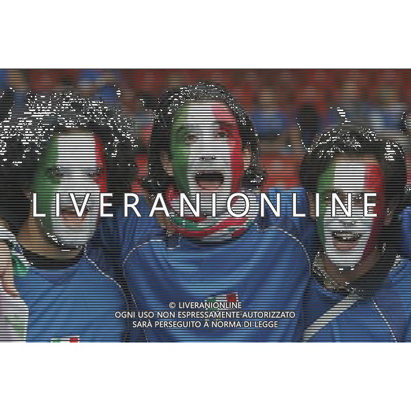 Italia - Romania 13/06/2008 Europei Zurigo nella foto tifosi italiani ph luzzani/Ag. Aldo Liverani Sas