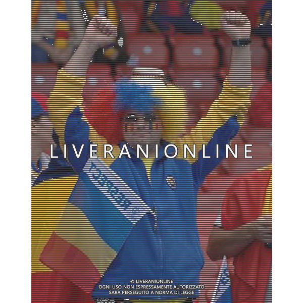 UEFA EURO 2008 Gruppo C M13 Zurigo - 13.06.2008 Italia-Romania Nella Foto:TIFOSI ROMANIA /Ph.Vitez-Ag. Aldo Liverani