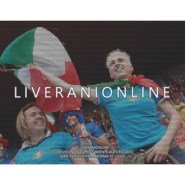 UEFA EURO 2008 Gruppo C M13 Zurigo - 13.06.2008 Italia-Romania Nella Foto:TIFOSI ITALIA /Ph.Vitez-Ag. Aldo Liverani