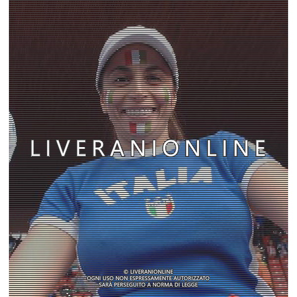 UEFA EURO 2008 Gruppo C M13 Zurigo - 13.06.2008 Italia-Romania Nella Foto:TIFOSI ITALIA /Ph.Vitez-Ag. Aldo Liverani