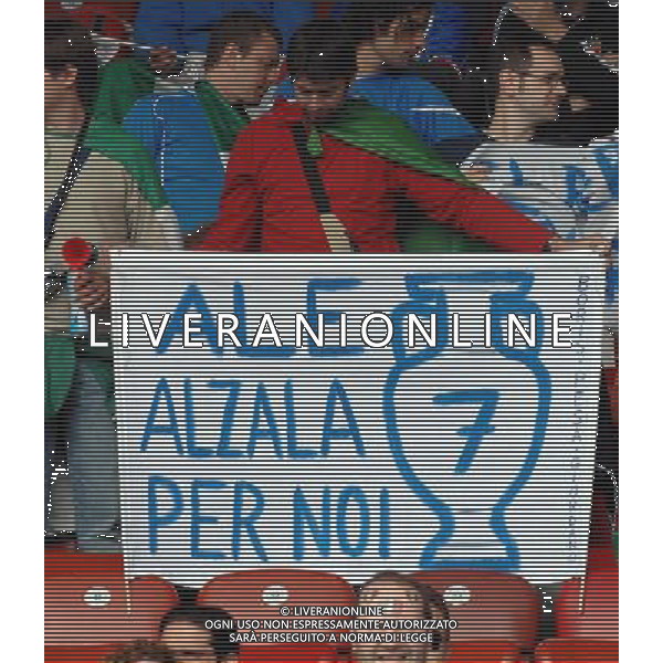 UEFA EURO 2008 Gruppo C M13 Zurigo - 13.06.2008 Italia-Romania Nella Foto:TIFOSI ITALIA /Ph.Vitez-Ag. Aldo Liverani