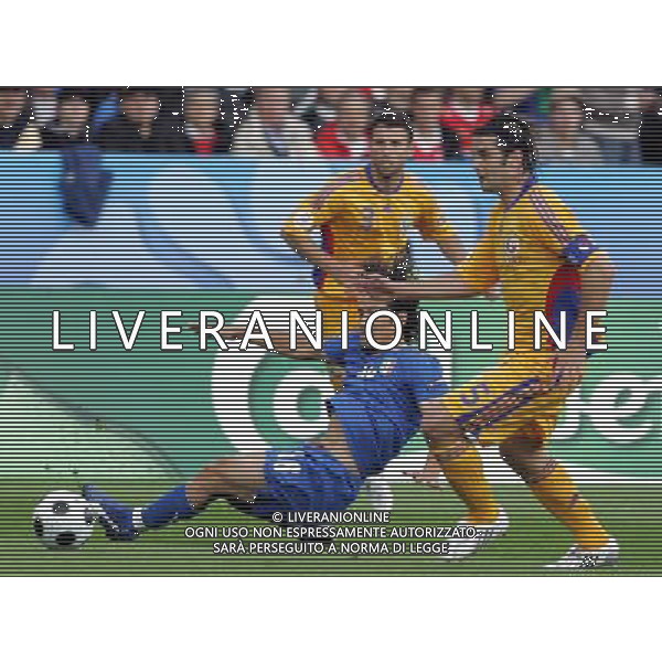 Italia - Romania 13/06/2008 Europei Zurigo nella foto christian chivu ph luzzani/Ag. Aldo Liverani Sas