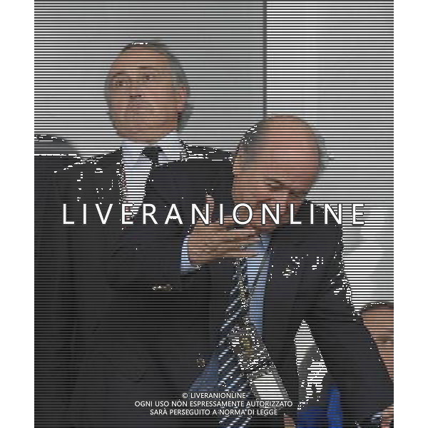 UEFA EURO 2008 Gruppo C M13 Zurigo - 13.06.2008 Italia-Romania Nella Foto: giancarlo ABETE e joseph BLATTER /Ph.Vitez-Ag. Aldo Liverani