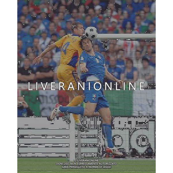 UEFA EURO 2008 Gruppo C M13 Zurigo - 13.06.2008 Italia-Romania Nella Foto:TONI LUCA /Ph.Vitez-Ag. Aldo Liverani