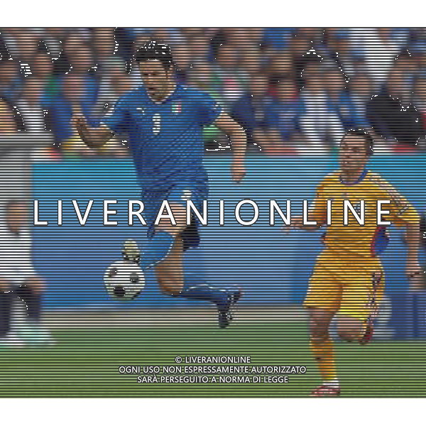 UEFA EURO 2008 Gruppo C M13 Zurigo - 13.06.2008 Italia-Romania Nella Foto:GROSSO FABIO /Ph.Vitez-Ag. Aldo Liverani