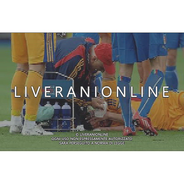 UEFA EURO 2008 Gruppo C M13 Zurigo - 13.06.2008 Italia-Romania Nella Foto:INFORTUNIO RADOI /Ph.Vitez-Ag. Aldo Liverani