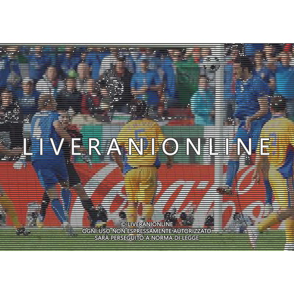 UEFA EURO 2008 Gruppo C M13 Zurigo - 13.06.2008 Italia-Romania Nella Foto:TONI OCCASIONE /Ph.Vitez-Ag. Aldo Liverani