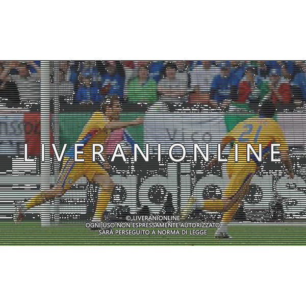 UEFA EURO 2008 Gruppo C M13 Zurigo - 13.06.2008 Italia-Romania Nella Foto:MUTU ESULTA /Ph.Vitez-Ag. Aldo Liverani