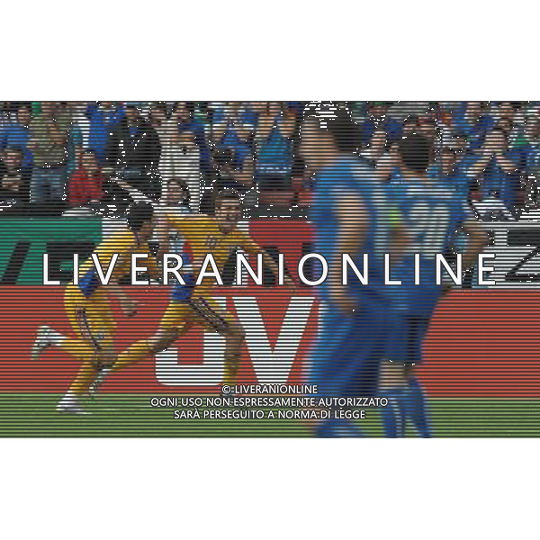 UEFA EURO 2008 Gruppo C M13 Zurigo - 13.06.2008 Italia-Romania Nella Foto:MUTU ESULTA /Ph.Vitez-Ag. Aldo Liverani