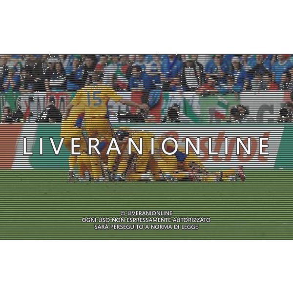 UEFA EURO 2008 Gruppo C M13 Zurigo - 13.06.2008 Italia-Romania Nella Foto:MUTU ESULTA /Ph.Vitez-Ag. Aldo Liverani