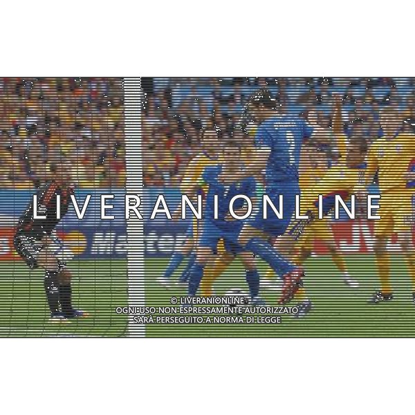 UEFA EURO 2008 Gruppo C M13 Zurigo - 13.06.2008 Italia-Romania Nella Foto:PANUCCI GOL /Ph.Vitez-Ag. Aldo Liverani