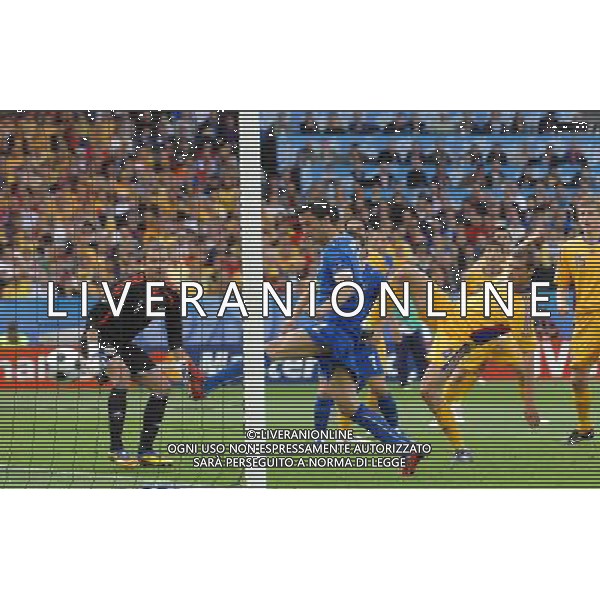 UEFA EURO 2008 Gruppo C M13 Zurigo - 13.06.2008 Italia-Romania Nella Foto:PANUCCI GOL /Ph.Vitez-Ag. Aldo Liverani