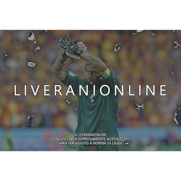 Italia-Romania UEFA EURO 2008 Gruppo C M13 Zurigo - 13.06.2008 Nella Foto: gianluigi buffon a fine gara Ph.Luzzani/Ag. Aldo Liverani