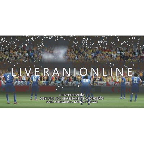 Italia-Romania UEFA EURO 2008 Gruppo C M13 Zurigo - 13.06.2008 Nella Foto: giocatori italiani a fine gara Ph.Luzzani/Ag. Aldo Liverani