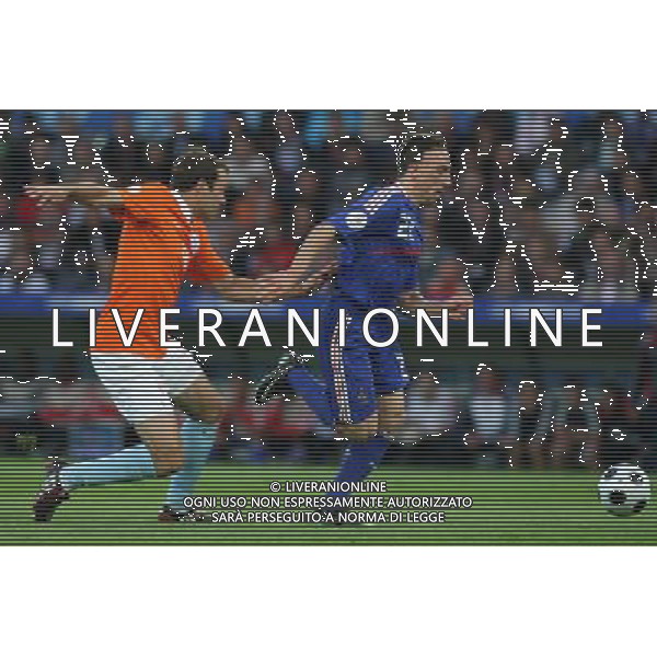 MATHIJSEN / Franck RIBERY - 13.06.2008 - Francia / Olanda - Europei 2008 - Berna Photo : /Iconsport /Ag. Aldo Liverani - ITALY ONLY -