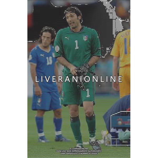UEFA EURO 2008 Gruppo C M13 Zurigo- 13.06.2008 Italia-Romania Nella Foto:BUFFON GIANLUIGI /Ph.Vitez-Ag. Aldo Liverani
