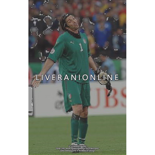 UEFA EURO 2008 Gruppo C M13 Zurigo- 13.06.2008 Italia-Romania Nella Foto:BUFFON GIANLUIGI /Ph.Vitez-Ag. Aldo Liverani