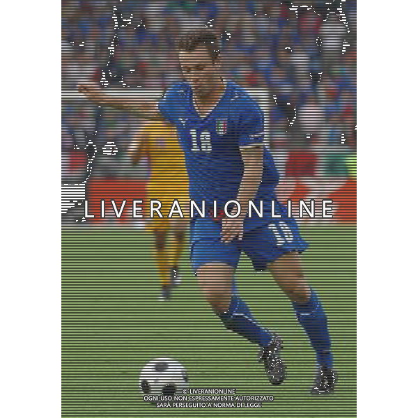 UEFA EURO 2008 Gruppo C M13 Zurigo- 13.06.2008 Italia-Romania Nella Foto:CASSANO ANTONIO /Ph.Vitez-Ag. Aldo Liverani