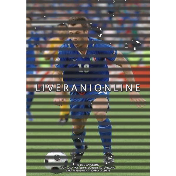 UEFA EURO 2008 Gruppo C M13 Zurigo- 13.06.2008 Italia-Romania Nella Foto:CASSANO ANTONIO /Ph.Vitez-Ag. Aldo Liverani