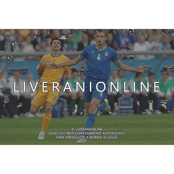 UEFA EURO 2008 Gruppo C M13 Zurigo- 13.06.2008 Italia-Romania Nella Foto:CHIELLINI GIORGIO /Ph.Vitez-Ag. Aldo Liverani