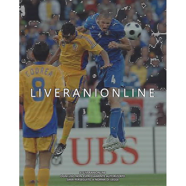 UEFA EURO 2008 Gruppo C M13 Zurigo- 13.06.2008 Italia-Romania Nella Foto:CHIELLINI GIORGIO /Ph.Vitez-Ag. Aldo Liverani