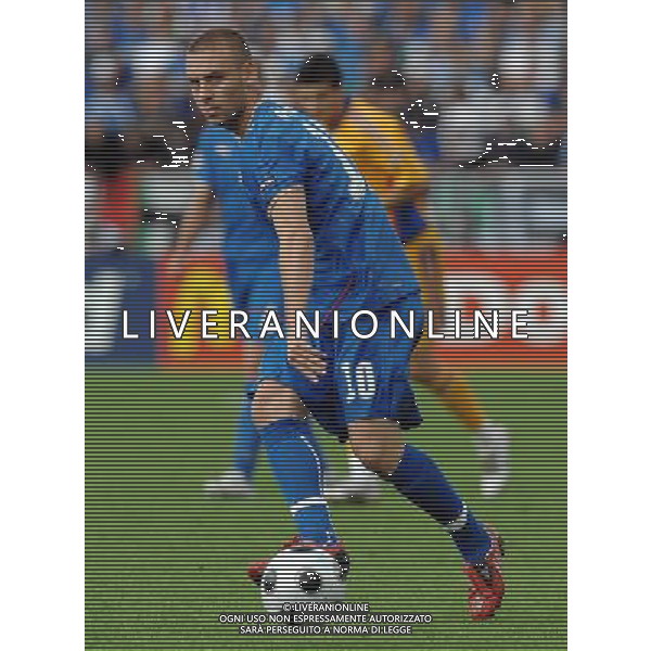 UEFA EURO 2008 Gruppo C M13 Zurigo- 13.06.2008 Italia-Romania Nella Foto:DE ROSSI DANIELE /Ph.Vitez-Ag. Aldo Liverani