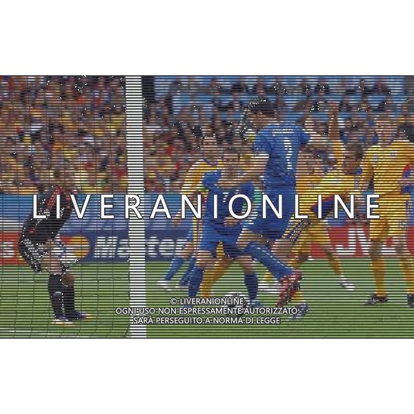 UEFA EURO 2008 Gruppo C M13 Zurigo- 13.06.2008 Italia-Romania Nella Foto:PANUCCI CHRISTIAN GOL /Ph.Vitez-Ag. Aldo Liverani