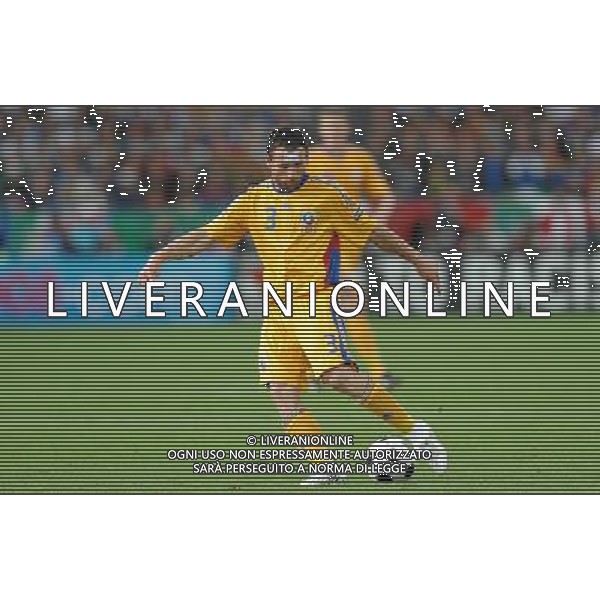 UEFA EURO 2008 Gruppo C M13 Zurigo- 13.06.2008 Italia-Romania Nella Foto:RAT RAZVAN /Ph.Vitez-Ag. Aldo Liverani