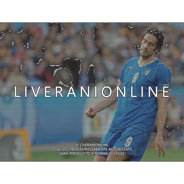 UEFA EURO 2008 Gruppo C M13 Zurigo- 13.06.2008 Italia-Romania Nella Foto:TONI LUCA /Ph.Vitez-Ag. Aldo Liverani