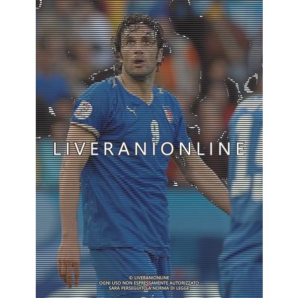 UEFA EURO 2008 Gruppo C M13 Zurigo- 13.06.2008 Italia-Romania Nella Foto:TONI LUCA /Ph.Vitez-Ag. Aldo Liverani