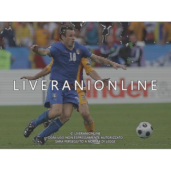 Zurigo (CH) 13-06-2008 Campionato Europeo Calcio EURO2008 italia-romania 1:1 nella foto antonio cassano e razvan rat ph marco luzzani/ag aldo liverani s.a.s.