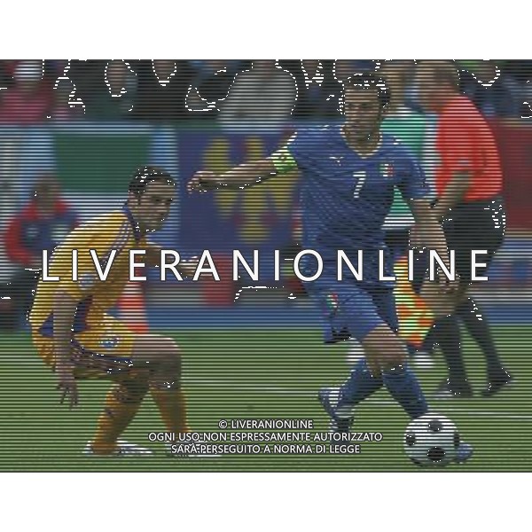 Zurigo (CH) 13-06-2008 Campionato Europeo Calcio EURO2008 italia-romania 1:1 nella foto alessandro del piero e cristian chivu ph marco luzzani/ag aldo liverani s.a.s.