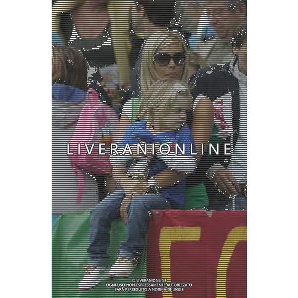 Zurigo (CH) 13-06-2008 Campionato Europeo Calcio EURO2008 italia-romania 1:1 nella foto moglie figlia di de rossi ph marco luzzani/ag aldo liverani s.a.s.