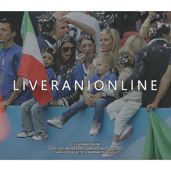 Zurigo (CH) 13-06-2008 Campionato Europeo Calcio EURO2008 italia-romania 1:1 nella foto moglie figlia di de rossi, perrotta e gattuso ph marco luzzani/ag aldo liverani s.a.s.