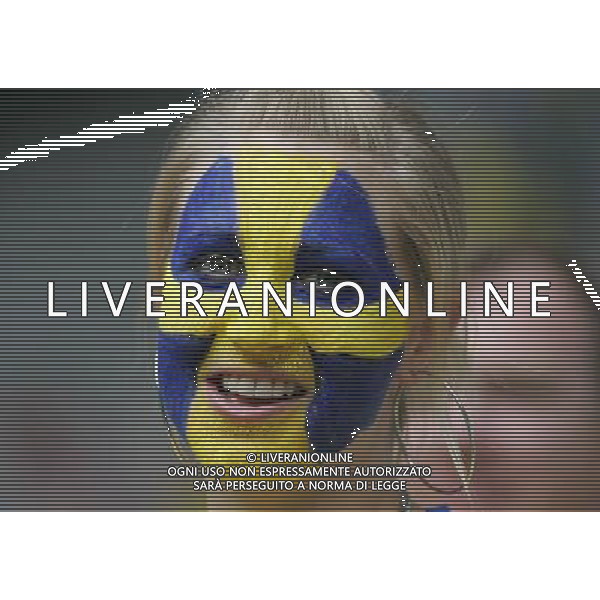 Svezia - Spagna 14/06/2008 Europei Innsbruck nella foto Tifosi Svezia ph luzzani/Ag. Aldo Liverani Sas