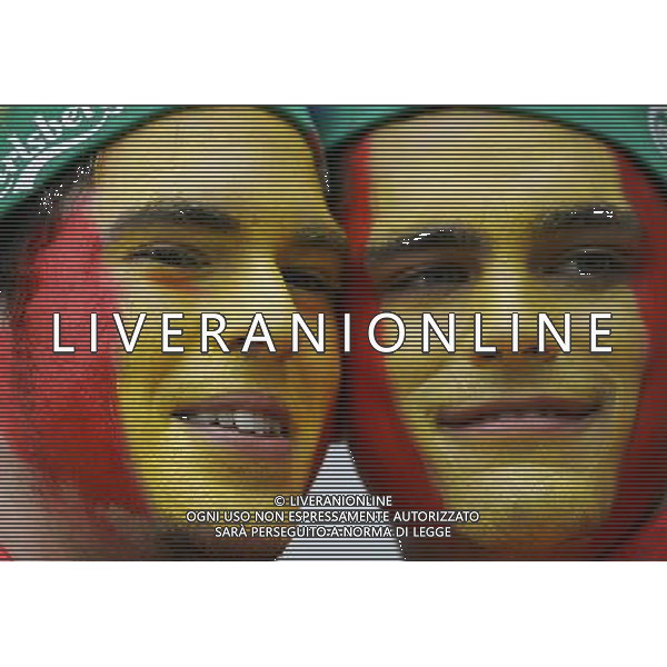 Svezia - Spagna 14/06/2008 Europei Innsbruck nella foto Tifosi Spagna ph luzzani/Ag. Aldo Liverani Sas