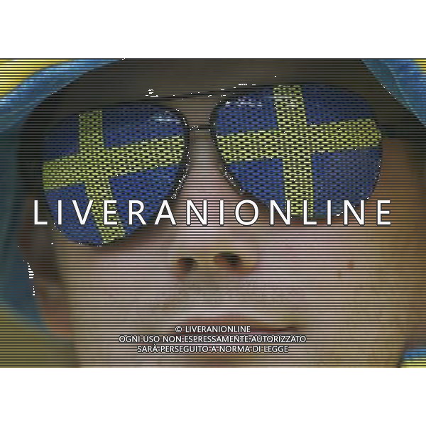 Svezia - Spagna 14/06/2008 Europei Innsbruck nella foto Tifosi Svezia ph luzzani/Ag. Aldo Liverani Sas