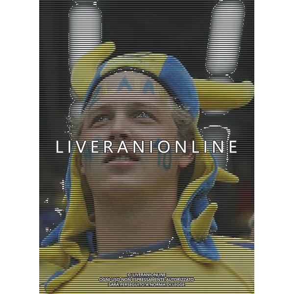 Svezia - Spagna 14/06/2008 Europei Innsbruck nella foto Tifosi Svezia ph luzzani/Ag. Aldo Liverani Sas