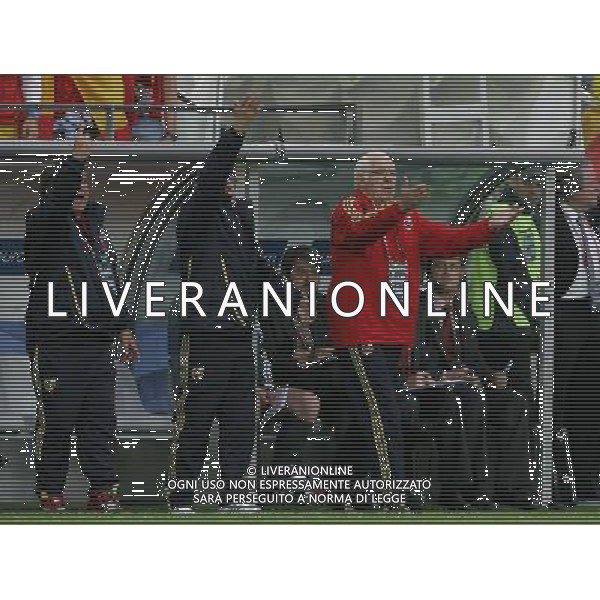 Svezia - Spagna 14/06/2008 Europei Innsbruck nella foto luis aragones ph luzzani/Ag. Aldo Liverani Sas