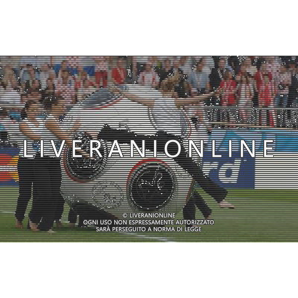 UEFA EURO 2008 Gruppo B M03 Vienna - 08.06.2008 Austria-Croazia Nella Foto:COREOGRAFIA /Ph.Vitez-Ag. Aldo Liverani