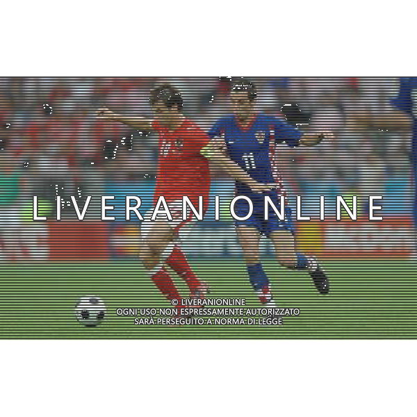 UEFA EURO 2008 Gruppo B M03 Vienna - 08.06.2008 Austria-Croazia Nella Foto:IVANSCHITZ ANDREAS-SRNA DARIJO /Ph.Vitez-Ag. Aldo Liverani