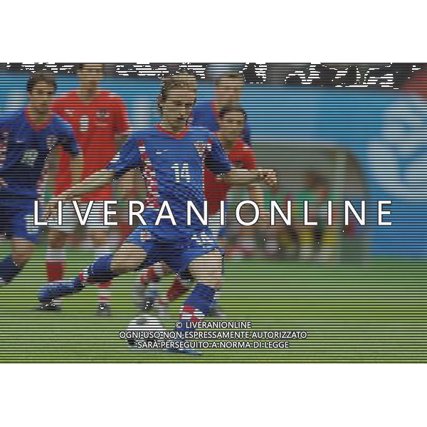 UEFA EURO 2008 Gruppo B M03 Vienna - 08.06.2008 Austria-Croazia Nella Foto:MODRIC LUKA GOL /Ph.Vitez-Ag. Aldo Liverani