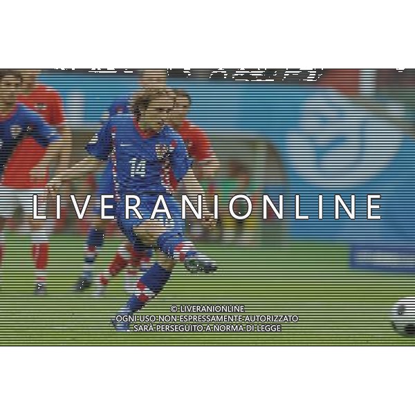 UEFA EURO 2008 Gruppo B M03 Vienna - 08.06.2008 Austria-Croazia Nella Foto:MODRIC LUKA GOL /Ph.Vitez-Ag. Aldo Liverani