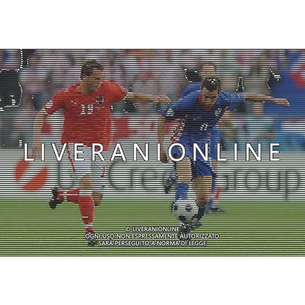 UEFA EURO 2008 Gruppo B M03 Vienna - 08.06.2008 Austria-Croazia Nella Foto:SRNA DARIJO-SAUMEL JURGEN /Ph.Vitez-Ag. Aldo Liverani