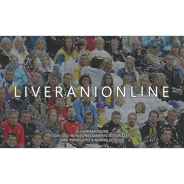 Svezia - Spagna 14/06/2008 Europei Innsbruck nella foto le mogli dei giocatori svedesi in tribuna ph luzzani/Ag. Aldo Liverani Sas